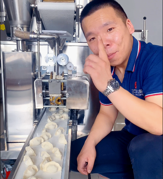 仿手工餃子機怎么包餃子